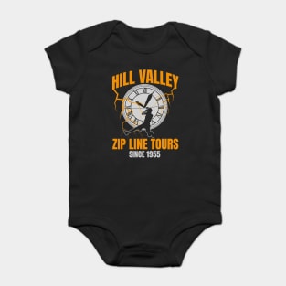 Back to the Future Hill Valley Zip Line Tours Baby Bodysuit